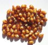 60 10x6mm Satin Caramel Tortoise Drop Beads